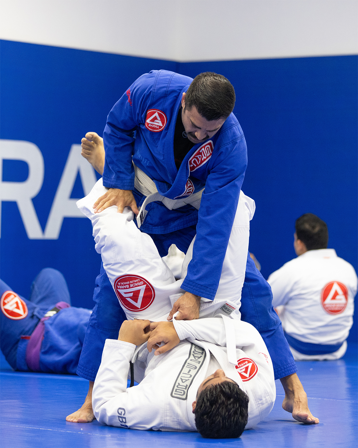 Brazilian Jiu-Jitsu class at Gracie Barra Whittier
